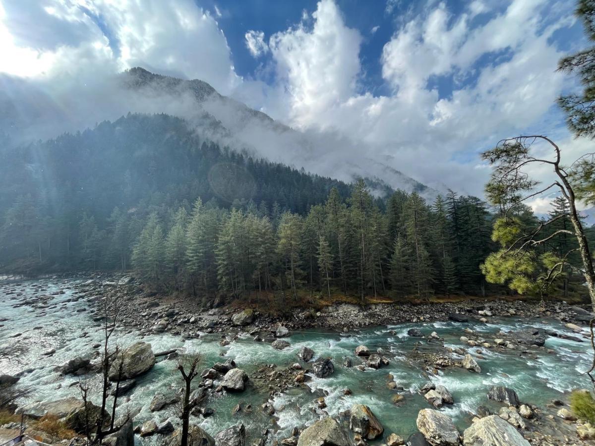 Wabi Sabi Riverside Hostel Kasol Exterior foto